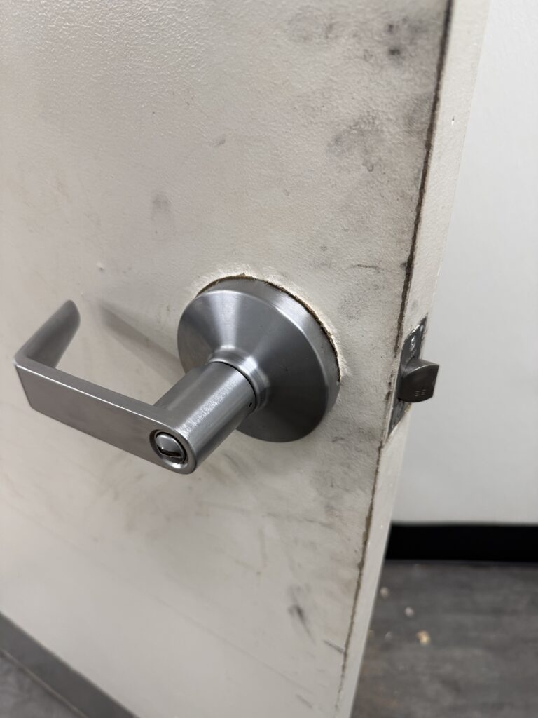 McAlester Bathroom Door Lock and Strike Repair
